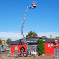 CRAFTMAX 16m mobile Anhänger-Arbeitsbühne (1)