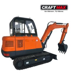 CRAFTMAX Ketten-Bagger 25,5KW YANMAR Diesel, Gewicht 4,2to., Schaufelkapazität 0.17m³